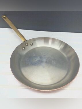 Mauviel Thriftway Queen Anne Copper Sauté Pan 10.5 Inch